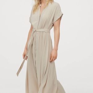 H&M Button Front Dress